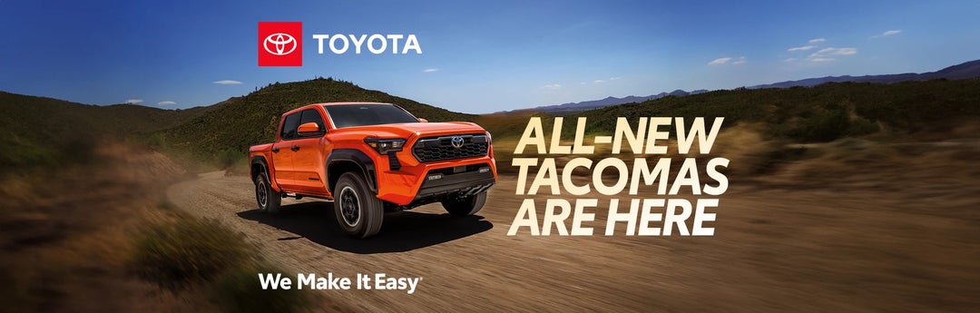 Upgrade to an All-New Toyota Tacoma Today